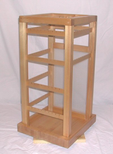 4 sided large jewelry stand 