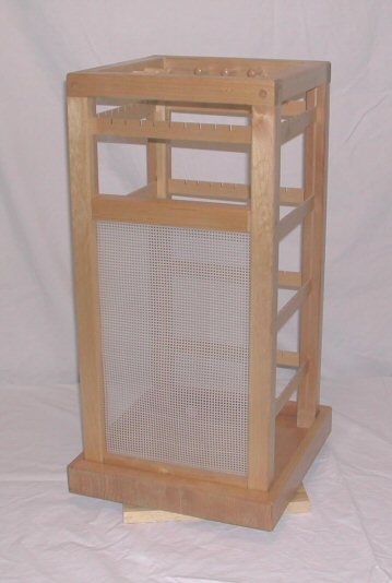 4 sided large jewelry stand