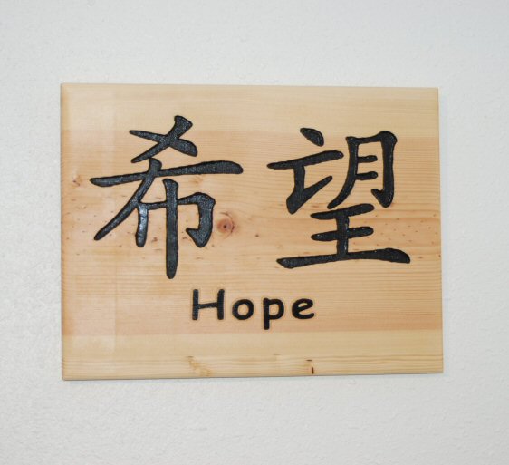 Chinese symbol for Hope