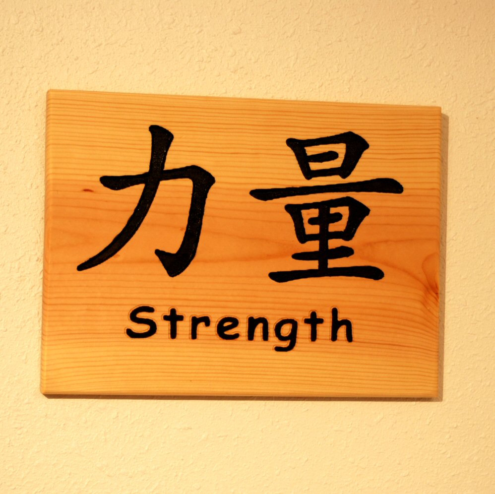 Chinese symbol for Strength